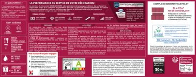 Peinture de rénovation meuble cuisine V33 blanc satin 2L
