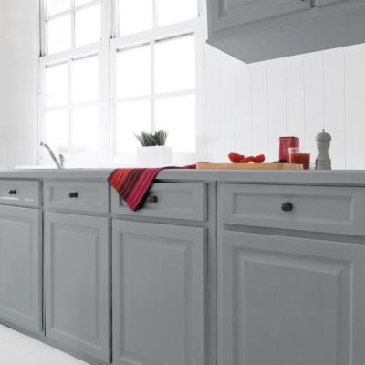 Peinture de rénovation meuble cuisine V33 galet satin 750ml