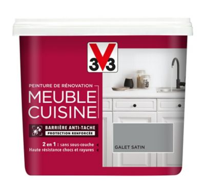 Peinture de rénovation meuble cuisine V33 galet satin 750ml