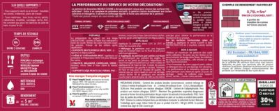 Peinture de rénovation meuble cuisine V33 gris anthracite satin 750ml