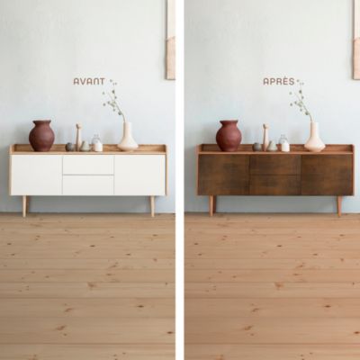 Peinture de rénovation meuble Maison Déco Relook effet rouille 0,375L