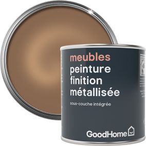 Peinture de rénovation meubles GoodHome cuivre Santa Monica métallisé 125ml