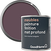 Peinture de rénovation meubles GoodHome violet Mayfair mat profond 125ml