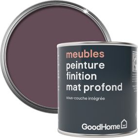 Peinture de rénovation meubles GoodHome violet Mayfair mat profond 125ml