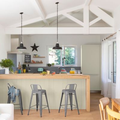 Peinture de rénovation multi-supports V33 Easy Reno beige lin satin 2L