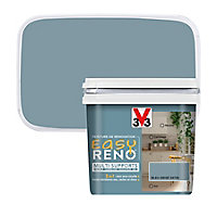 Peinture de rénovation multi-supports V33 Easy Reno bleu gris satin 0,75L