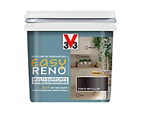 Peinture de rénovation multi-supports V33 Easy Reno fonte métallisé 0,75L