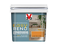 Peinture de rénovation multi-supports V33 Easy Reno jaune miel satin 0,75L