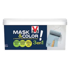 Peinture de rénovation multi-supports V33 Mask & color bleu tendre mat 2,5L