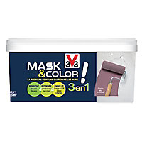 Peinture de rénovation multi-supports V33 Mask & color bruyère mat 2,5L