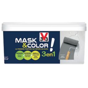Peinture de rénovation multi-supports V33 Mask & color carbonate mat 2,5L