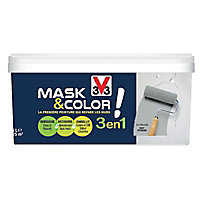 Peinture de rénovation multi-supports V33 Mask & color gris flanelle mat 2,5L