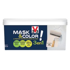 Peinture de rénovation multi-supports V33 Mask & color rose nordique mat 2,5L