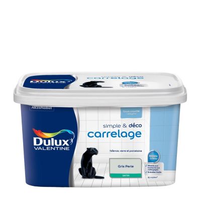 Laque boiseries et métal Valénite Dulux Valentine satin gris perle 2L main image 1