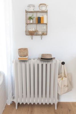 Peinture de rénovation radiateur électroménager V33 blanc voile de coton satin 0,75L