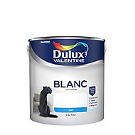 Peinture Dulux Valentine murs et plafonds blanc mat 2,5L