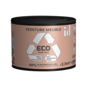 Peinture ECO  pour boiseries et meubles - rose pâle 300ml - ID PARIS