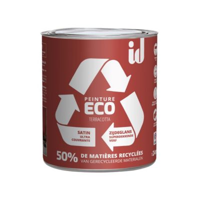 PEINTURE ECO RESPECTUEUSE  SATIN TERRACOTTA 2L - ID Paris