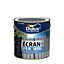 Peinture Ecran+ Fer protection antirouille Dulux Valentine brillant anthracite RAL 7016 2L
