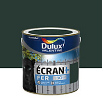 Peinture Ecran+ Fer protection antirouille Dulux Valentine brillant vert patrick 2L