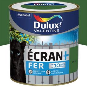 Peinture Ecran+ Fer protection antirouille Dulux Valentine brillant vert véranda 0,5L