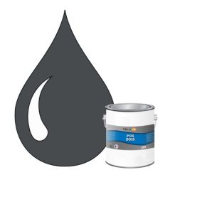 Peinture extérieure bois - Résistante aux intempéries POK BOIS - 1L - RAL 7031 - Gris Bleu - Clic & Pok