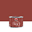 Peinture extérieure bois Couleurs d'ici rouge intense Velours V33 0,125L