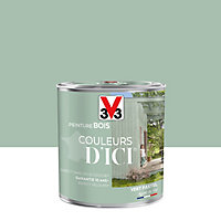 Peinture extérieure bois Couleurs d'ici vert pastel Velours V33 0,5L