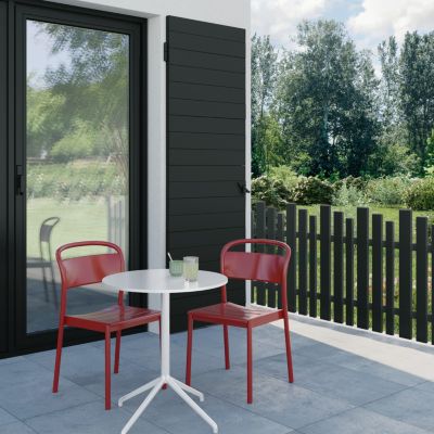 Peinture extérieure bois, fer, plastique noir RAL 9005 satin V33 Easy Rénovation 2 L