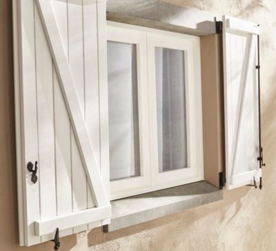 Peinture extérieure bois GoodHome RAL 90033 blanc satin 0.75L