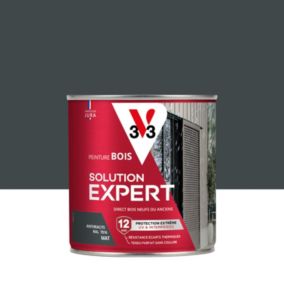 Peinture extérieure bois Solution expert anthracite mat V33 500ml