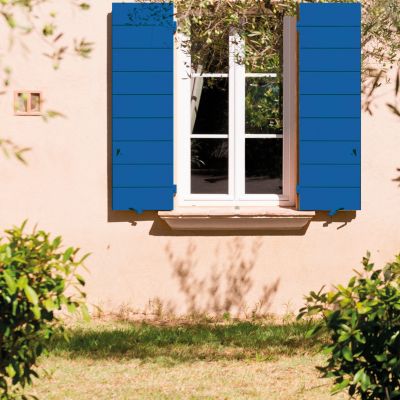 Peinture extérieure Ecran+ bois Dulux Valentine satin bleu cobalt 2L