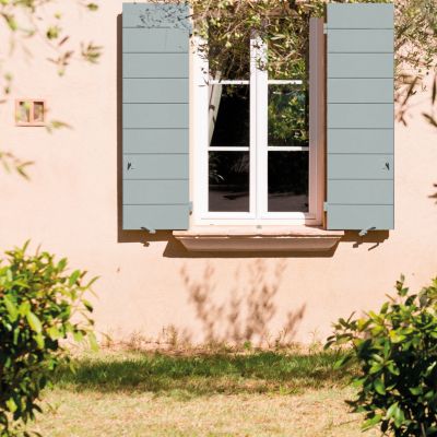 Peinture extérieure Ecran+ bois Dulux Valentine satin gris franc 500 ml
