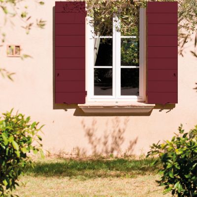 Peinture extérieure Ecran+ bois Dulux Valentine satin rouge basque 2L