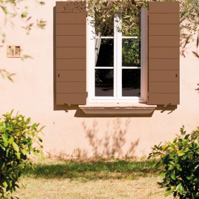 Peinture extérieure Ecran+ bois Dulux Valentine satin teck 2L
