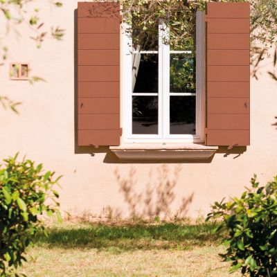 Peinture extérieure Ecran+ bois Dulux Valentine satin terre cuite 2L