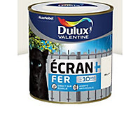 Peinture extérieure Ecran+ Fer protection antirouille Dulux Valentine brillant blanc 0,5L