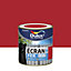 Peinture extérieure Ecran+ Fer protection antirouille Dulux Valentine brillant rouge agricole 0,5L