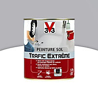 Peinture extérieure et intérieure pour sol trafic extrême V33 gris clair 500 ml