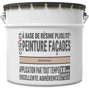 Peinture extérieure façade Pliolite® Colours beige Dominica 10L