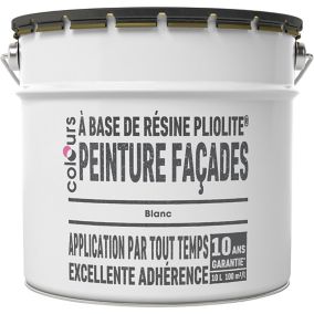 Peinture extérieure façade Pliolite® Colours blanc 10L