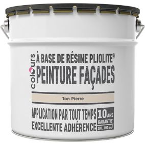 Peinture extérieure façade Pliolite® Colours ton pierre 10L