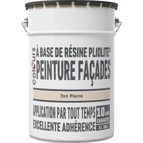 Peinture extérieure façade Pliolite® Colours ton pierre 5L