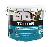 Peinture extérieure façade Tollens protection continue ton gris 10L