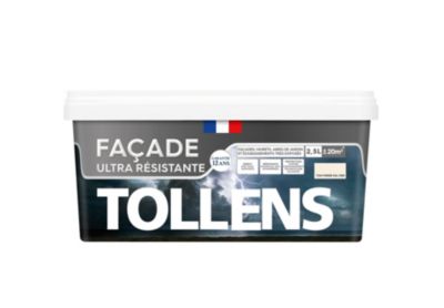 Peinture extérieure façade Tollens ultra résistante ton pierre 2,5L