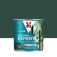Peinture extérieure fer Solution expert vert basque brillant V33 500ml