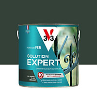 Peinture extérieure fer Solution expert vert omorika brillant V33 2L