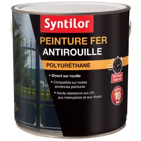 Peinture extérieure fer Syntilor Ultra Protect rouge basque 1,5L