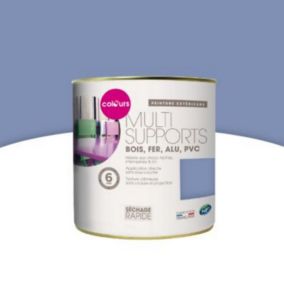 Peinture extérieure multi-supports bleu Provence satin Colours 0,5L