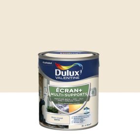 Peinture extérieure multi-supports Ecran+ Dulux Valentine satin blanc cassé 2L